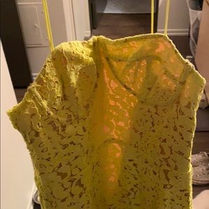 Brand New with Tags White Fox Yellow Summer Dress